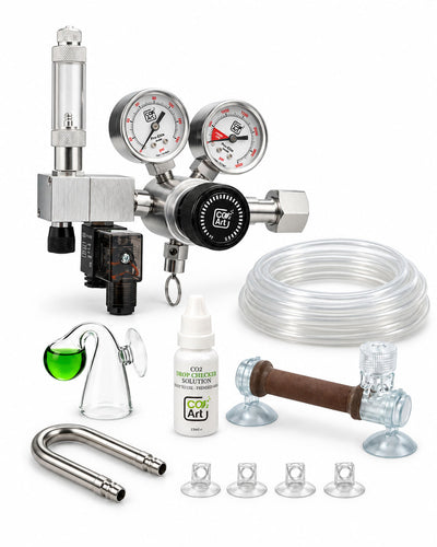 Yeni Pro-Elite Serisi V2 Akvaryum CO2 Sistemi (Tank İçi Flux_ Difüzörlü)