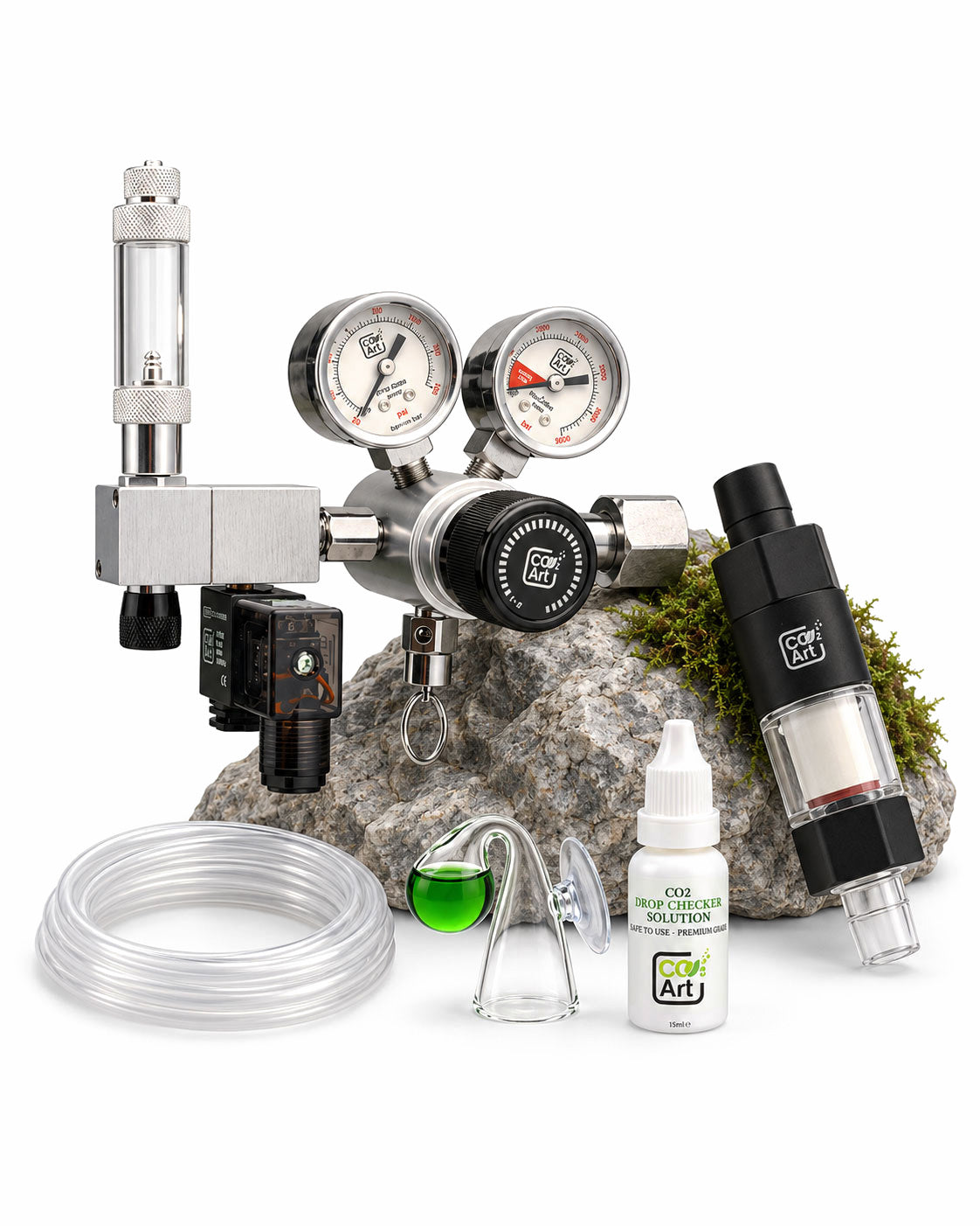 Yeni Pro-Elite Serisi V2 Komple Akvaryum CO2 Sistemi ve Yeni Hat İçi CO2 Difüzörü