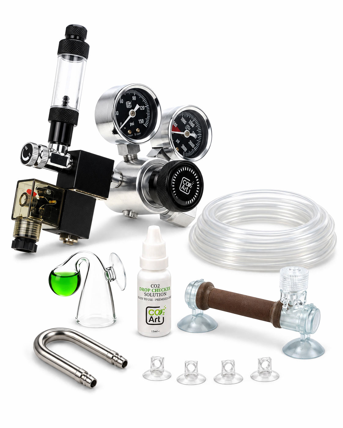 Pro-SE Serisi Tank İçi Flux_ Difüzörlü Komple Akvaryum CO2 Sistemi